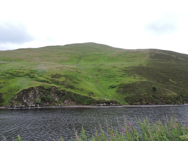 We started out walking alongside the reservoirs