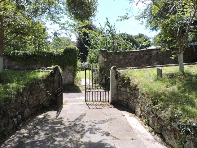 View from the church porch