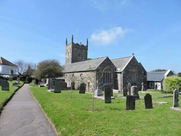 Mullion Church - well-known for its collection of medieval bench-ends